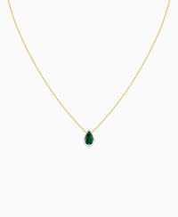 Zambian Lab Emerald / Pear (NS) / 1ct