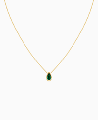 Zambian Lab Emerald / Pear (NS) / 1ct