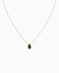 Zambian Lab Emerald / Pear (NS) / 1ct