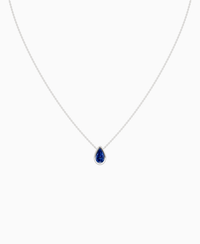 Royal Blue Lab Sapphire / Pear (NS) / 1ct