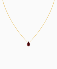Pigeon Blood Lab Ruby / Pear (NS) / 1ct