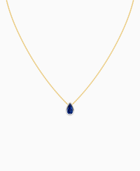Royal Blue Lab Sapphire / Pear (NS) / 1ct