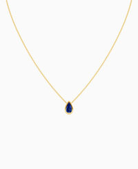 Royal Blue Lab Sapphire / Pear (NS) / 1ct