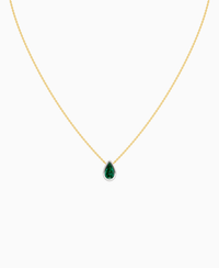 Zambian Lab Emerald / Pear (NS) / 1ct