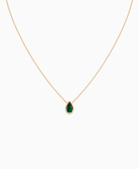 Zambian Lab Emerald / Pear (NS) / 1ct