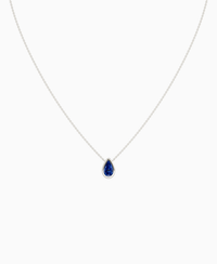 Royal Blue Lab Sapphire / Pear (NS) / 1ct