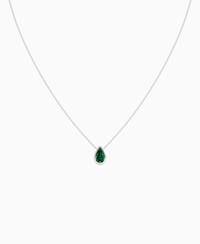 Zambian Lab Emerald / Pear (NS) / 1ct
