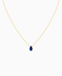 Royal Blue Lab Sapphire / Pear (NS) / 1ct