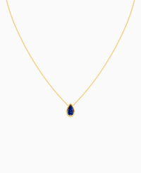 Royal Blue Lab Sapphire / Pear (NS) / 1ct