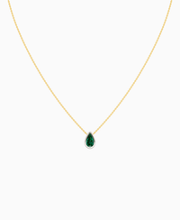 Zambian Lab Emerald / Pear (NS) / 1ct