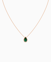 Zambian Lab Emerald / Pear (NS) / 1.5ct