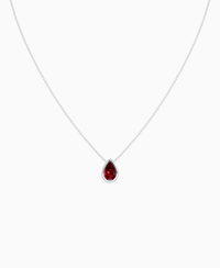 Pigeon Blood Lab Ruby / Pear (NS) / 1.5ct