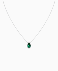 Zambian Lab Emerald / Pear (NS) / 1.5ct