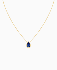 Royal Blue Lab Sapphire / Pear (NS) / 1.5ct