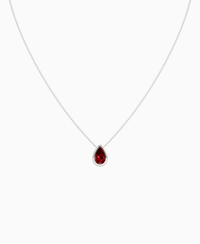 Pigeon Blood Lab Ruby / Pear (NS) / 1.5ct