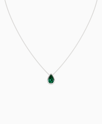 Zambian Lab Emerald / Pear (NS) / 1.5ct