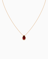 Pigeon Blood Lab Ruby / Pear (NS) / 1.5ct