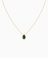 Zambian Lab Emerald / Pear (NS) / 1.5ct