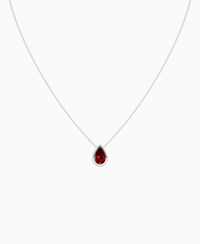 Pigeon Blood Lab Ruby / Pear (NS) / 1.5ct
