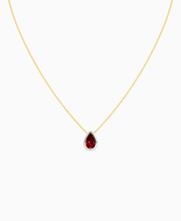 Pigeon Blood Lab Ruby / Pear (NS) / 1.5ct