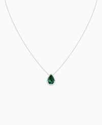 Zambian Lab Emerald / Pear (NS) / 2ct