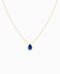 Royal Blue Lab Sapphire / Pear (NS) / 2ct