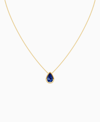 Royal Blue Lab Sapphire / Pear (NS) / 2ct