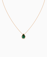 Zambian Lab Emerald / Pear (NS) / 2ct