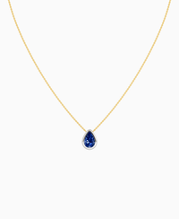 Royal Blue Lab Sapphire / Pear (NS) / 2ct