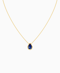 Royal Blue Lab Sapphire / Pear (NS) / 2ct