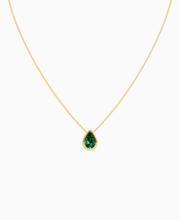 Zambian Lab Emerald / Pear (NS) / 2ct