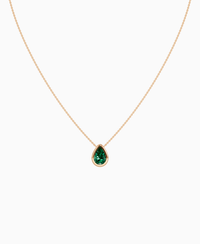 Zambian Lab Emerald / Pear (NS) / 2ct