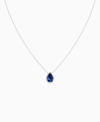 Royal Blue Lab Sapphire / Pear (NS) / 2ct
