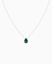 Zambian Lab Emerald / Pear (NS) / 2ct
