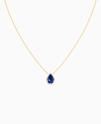 Royal Blue Lab Sapphire / Pear (NS) / 2ct