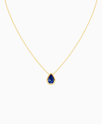 Royal Blue Lab Sapphire / Pear (NS) / 2ct