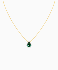 Zambian Lab Emerald / Pear (NS) / 2ct