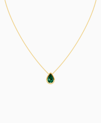Zambian Lab Emerald / Pear (NS) / 2ct