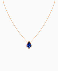 Royal Blue Lab Sapphire / Pear (NS) / 2.5ct
