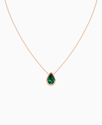 Zambian Lab Emerald / Pear (NS) / 2.5ct