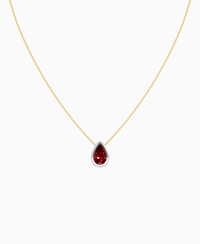 Pigeon Blood Lab Ruby / Pear (NS) / 2.5ct