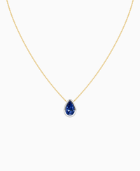 Royal Blue Lab Sapphire / Pear (NS) / 2.5ct