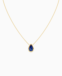 Royal Blue Lab Sapphire / Pear (NS) / 2.5ct