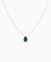 Zambian Lab Emerald / Pear (NS) / 2.5ct