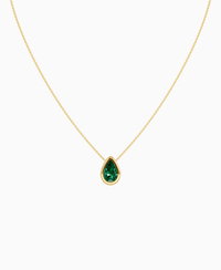 Zambian Lab Emerald / Pear (NS) / 2.5ct