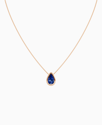 Royal Blue Lab Sapphire / Pear (NS) / 2.5ct
