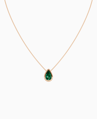 Zambian Lab Emerald / Pear (NS) / 2.5ct
