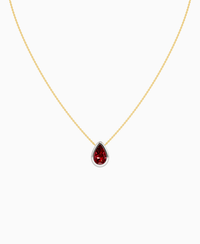 Pigeon Blood Lab Ruby / Pear (NS) / 2.5ct