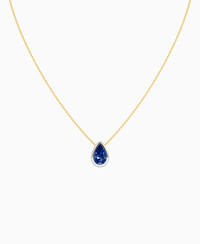 Royal Blue Lab Sapphire / Pear (NS) / 2.5ct