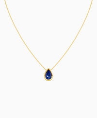 Royal Blue Lab Sapphire / Pear (NS) / 2.5ct